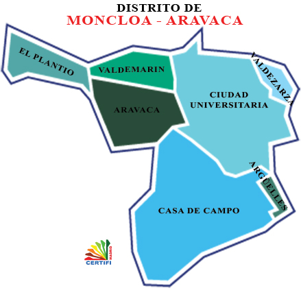 Precio Certificado Energetico distrito de Moncloa - Aravaca piso